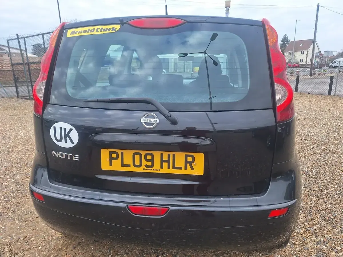 Used Nissan Note Acenta 2009 Black Hatchback