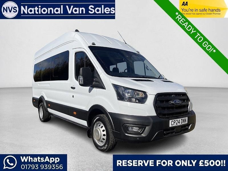 White Used 2024 Ford Transit Trend | £27,190 (A bit pricey) - Image 1/3