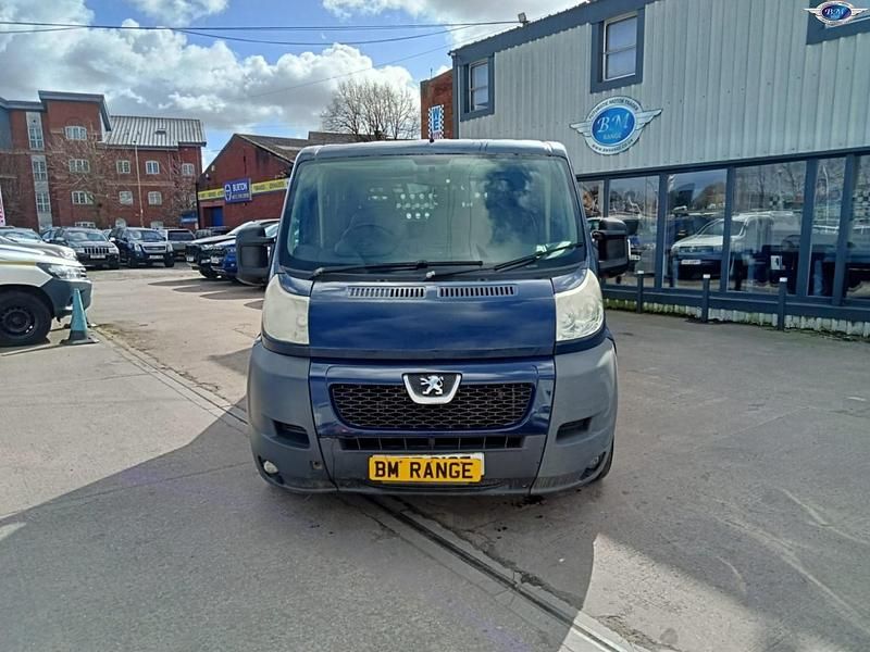 Begagnad Peugeot Boxer 2013 Blå Van