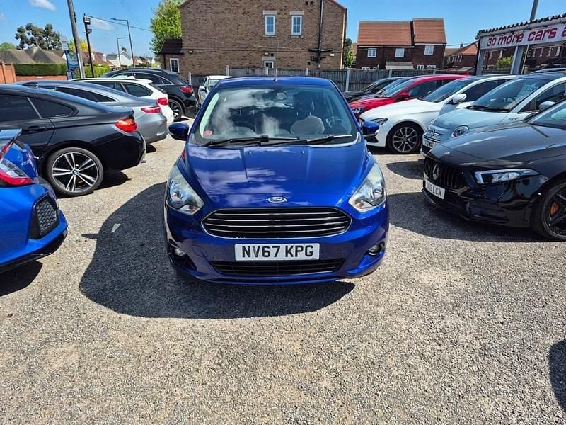 Used Ford Ka Plus Zetec 70 HP (51 kW) 2018 Blue Hatchback