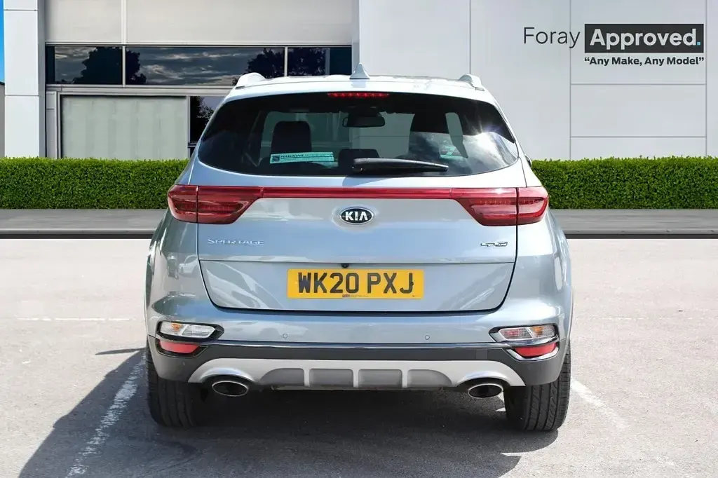 Used Kia Sportage GT-Line 177 HP (130 kW) 2020 Silver SUV