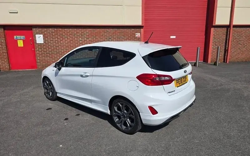 Used Ford Fiesta ST-Line 125 HP (91 kW) 2018 White Hatchback