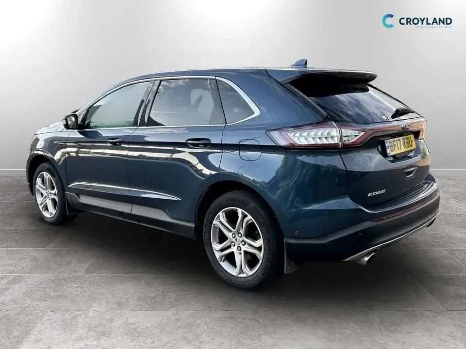 Begagnad Ford Edge Titanium 210 HK (154 kW) 2017 Blå SUV