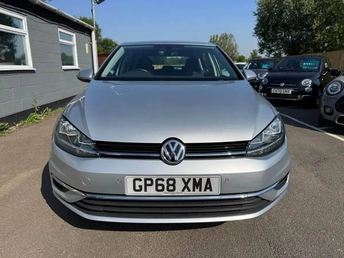 Used VW Golf VII SE 113 HP (83 kW) 2019 Silver Hatchback