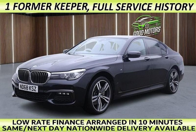 Black Used 2019 BMW 730 M Sport Sedan | £16,333 (Super price) - Image 1/2