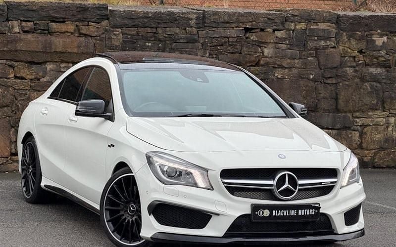 Used Mercedes CLA45 AMG AMG 360 HP (264 kW) 2014 White Sedan