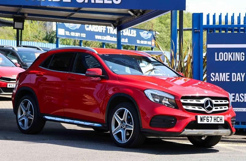 Used Mercedes GLA200 AMG line 2017 Red SUV