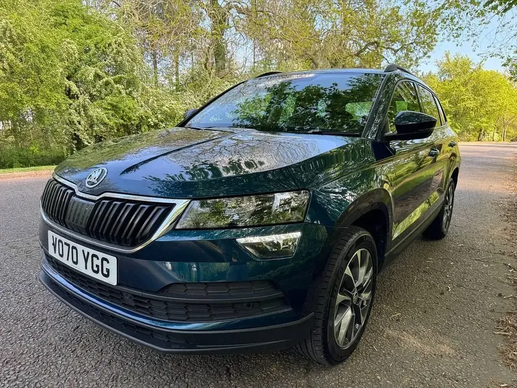Used Skoda Karoq SE Drive 2020 Blue SUV