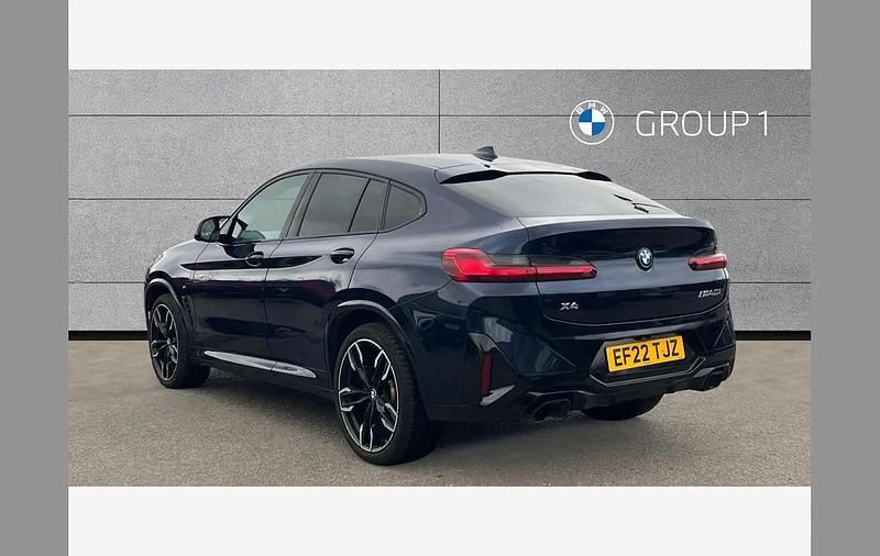 Used BMW X4 M Sport 355 HP (261 kW) 2022 Blue SUV