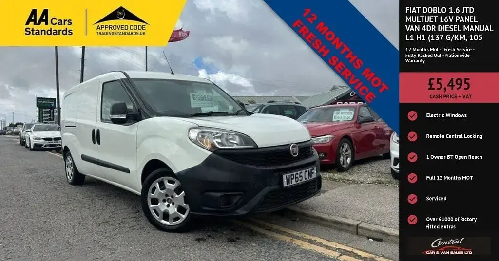 Used Fiat Doblò 2015 White MPV