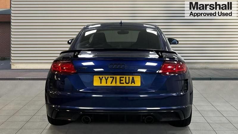 Used Audi TT Black Edition 197 HP (144 kW) 2021 Blue Coupe