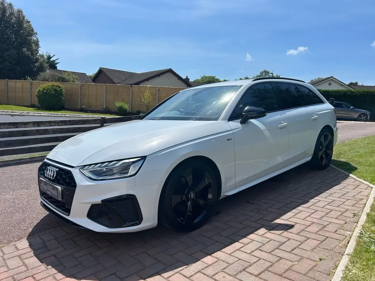 Used Audi A4 Black Edition 2020 White Estate
