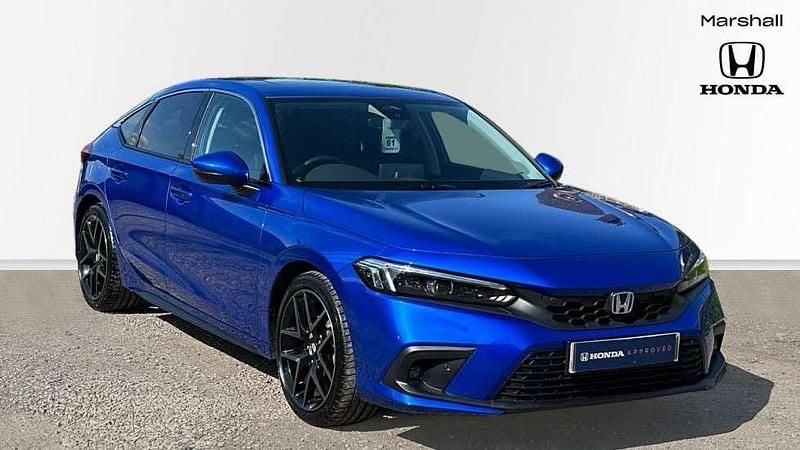 Blue Used 2024 Honda Civic Advance Hatchback | £29,536 (Fair price) - Image 1/4