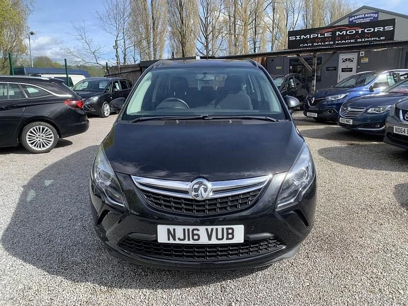 Used Vauxhall Zafira Design Edition 2016 Black MPV