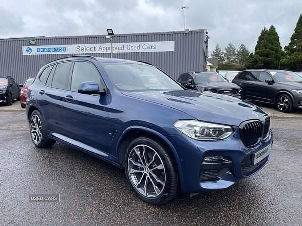 Blue Used 2021 BMW X3 M Sport SUV | £27,950 (Fair price) - Image 1/4