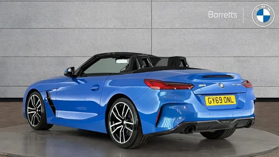 Used BMW Z4 M Sport 197 HP (144 kW) 2019 Blue Cabriolet