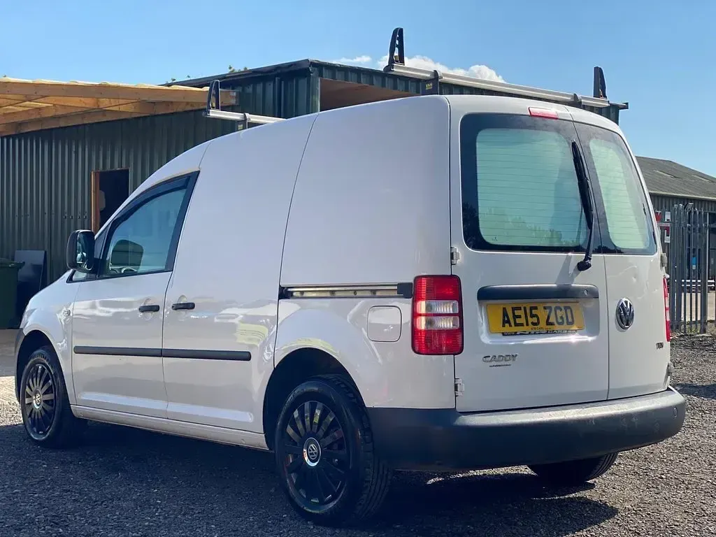 Used VW Caddy Startline 102 HP (75 kW) 2015 White MPV