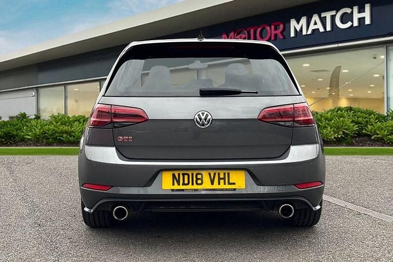 Used VW Golf VII GTI 2018 Grey Hatchback