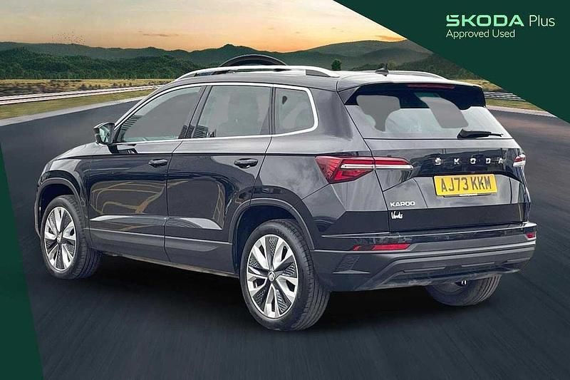 Used Skoda Karoq SE L 150 HP (110 kW) 2023 Black magic pearl effect SUV