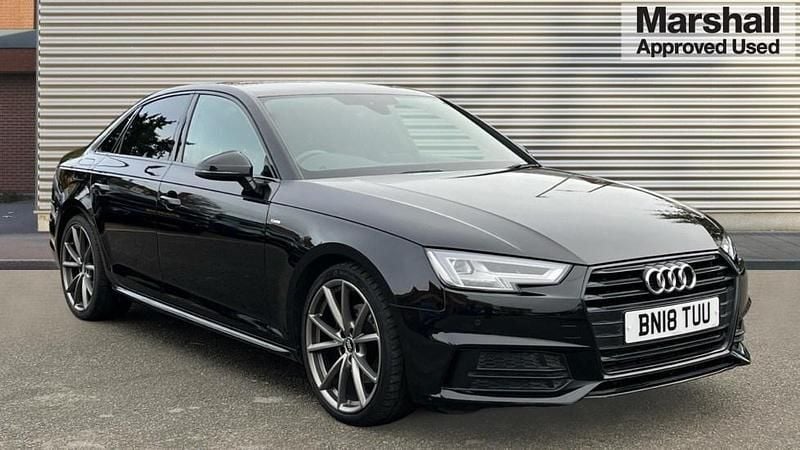 Black Used 2018 Audi A4 Black Edition Sedan | £18,891 (A bit pricey) - Image 1/4