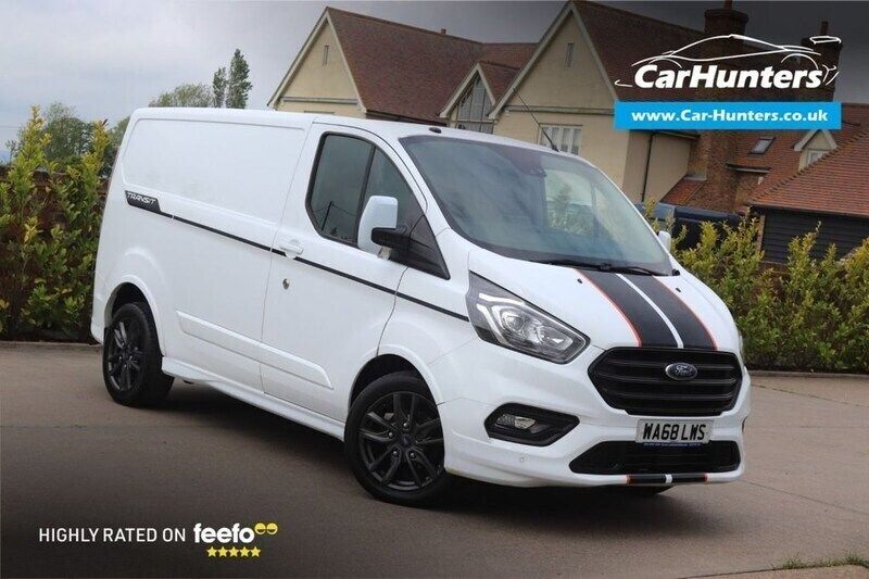 White Used 2018 Ford Transit Custom Sport Van | £17,995 (Fair price) - Image 1/4