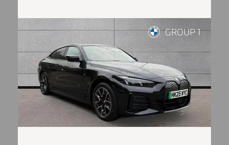 Black New 2025 BMW i4 M Sport Sedan | £37,989 - Image 1/4