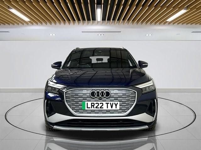 Used Audi Q4 e-tron S-Line 150 kW (204 HP) 2022 Blue SUV