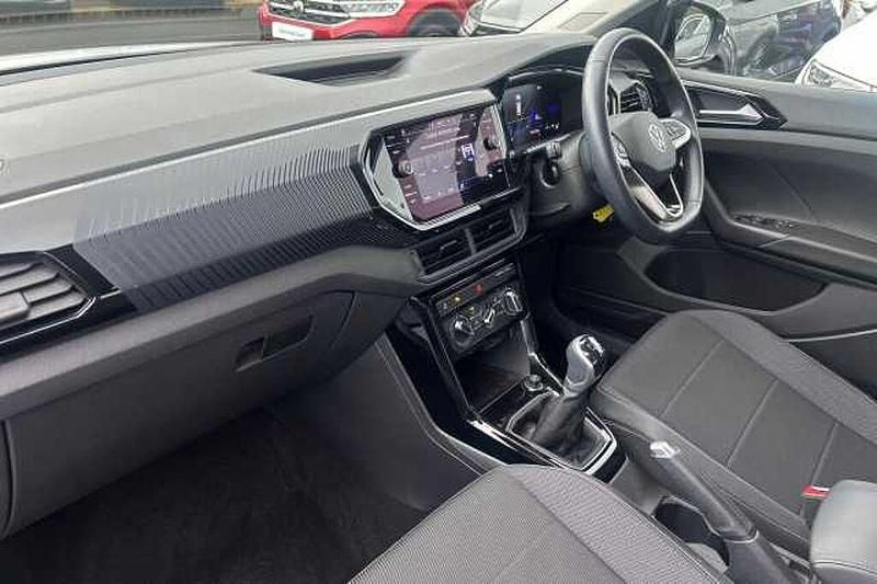 Used VW T-Cross Black Edition 95 HP (69 kW) 2023 White SUV