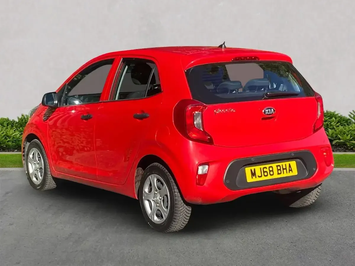 Second-hand Kia Picanto 66 CP (48 kW) 2018 Roșu Hatchback