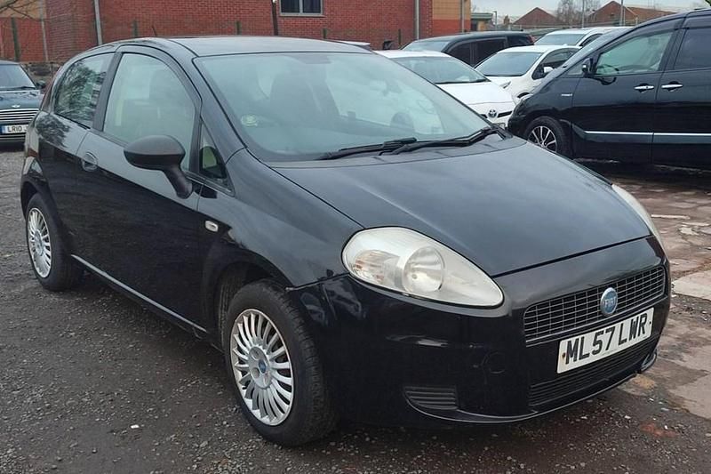 Black Used 2007 Fiat Grande Punto Active Hatchback | £999 (A bit pricey) - Image 1/1