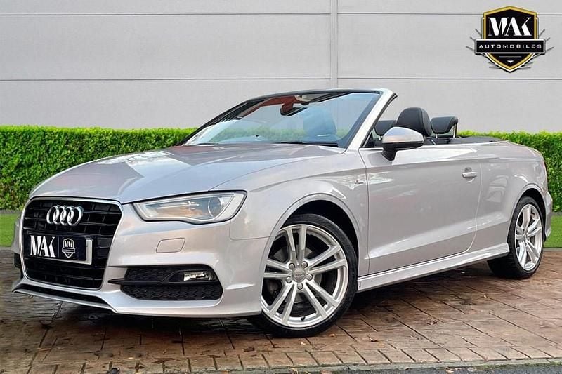 Used Audi Cabriolet S-Line 150 HP (110 kW) 2016 Grey Cabriolet