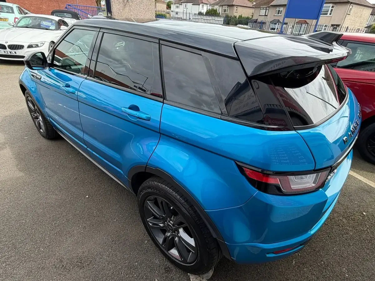 Used Land Rover Range Rover evoque Landmark 2018 Blue Estate