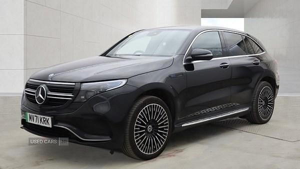 Used Mercedes EQC400 AMG Line Premium 300 kW (408 HP) 2022 Black SUV