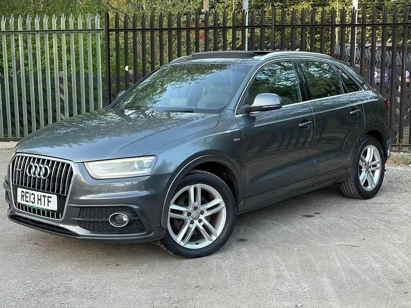 Begagnad Audi Q3 S-Line 177 HK (130 kW) 2013 Grå SUV