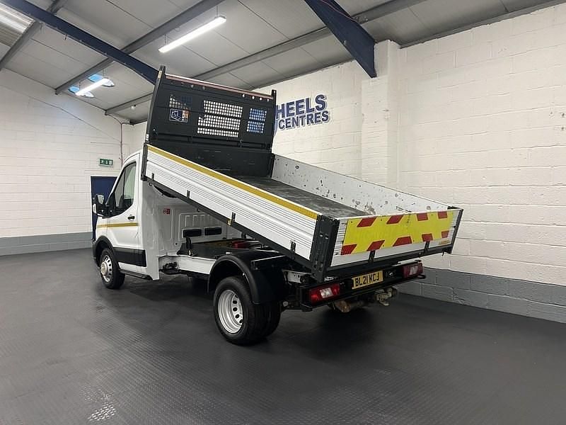 Used Ford Transit 130 HP (95 kW) 2021 White Cabriolet