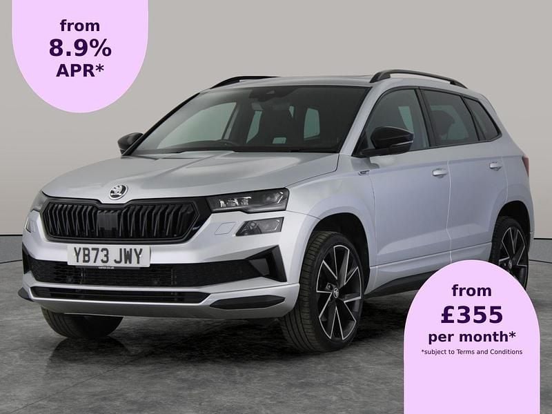 Silver Used 2023 Skoda Karoq SportLine SUV | £24,537 (Fair price) - Image 1/1