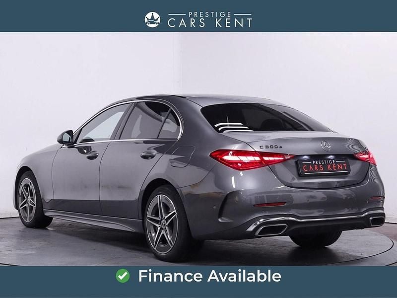 Used Mercedes C300e AMG line 2022 Grey Sedan