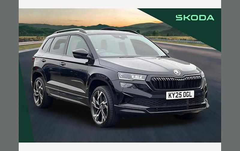 Used Skoda Karoq SportLine 150 HP (110 kW) 2025 Black SUV