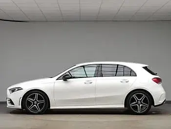 Used Mercedes A180 AMG Line Premium 136 HP (100 kW) 2023 White Hatchback