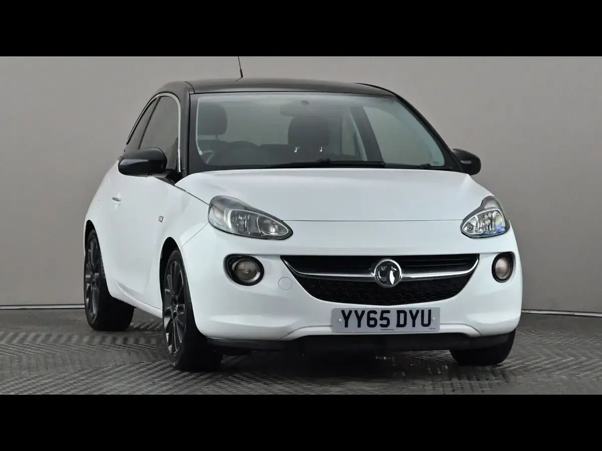 Used Vauxhall Adam Glam 2015 White Hatchback