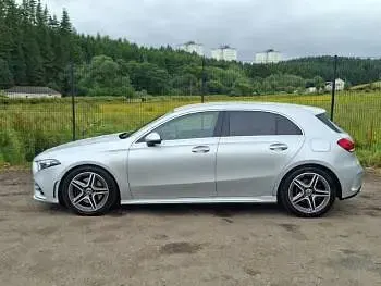 Used Mercedes A220 AMG line 190 HP (139 kW) 2021 Silver Hatchback