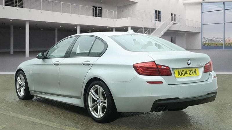 Used BMW 525 M Sport 218 HP (160 kW) 2014 Silver Sedan