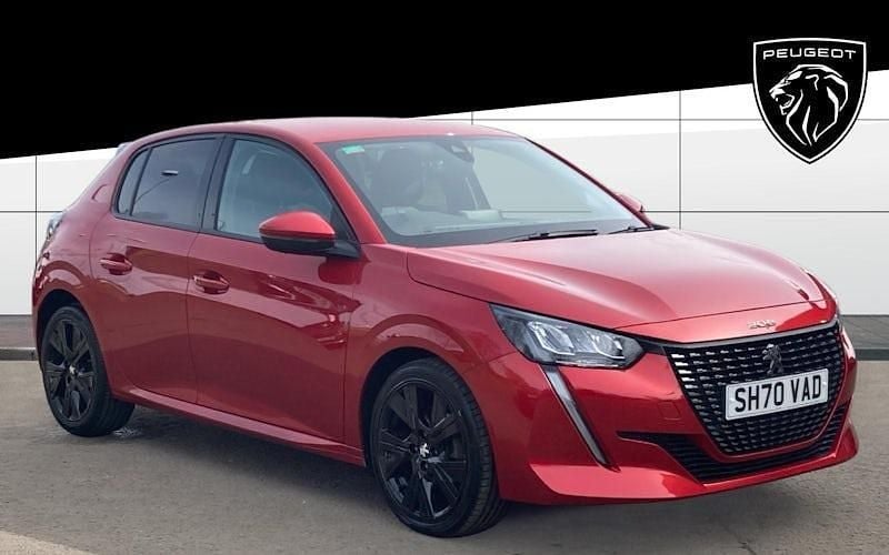 Used Peugeot 208 Allure 102 HP (75 kW) 2020 Red Hatchback