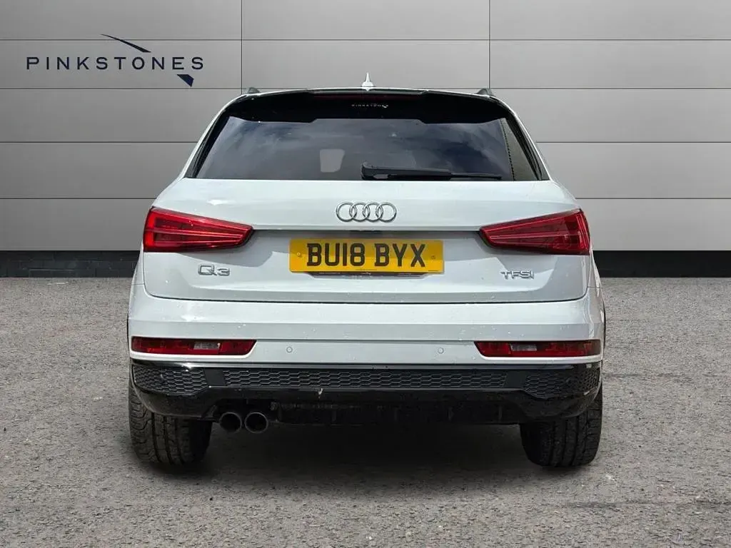 Used Audi Q3 Black Edition 150 HP (110 kW) 2018 White SUV