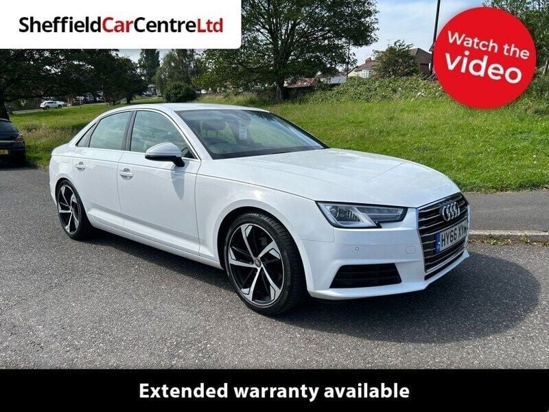 White Used 2016 Audi A4 S-Line Sedan | £10,495 (Fair price) - Image 1/3
