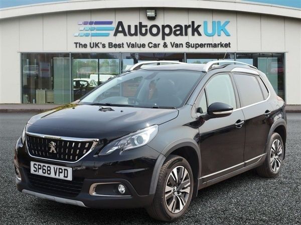 Black Used 2018 Peugeot 2008 Allure Premium SUV | £9,395 (Fair price) - Image 1/1