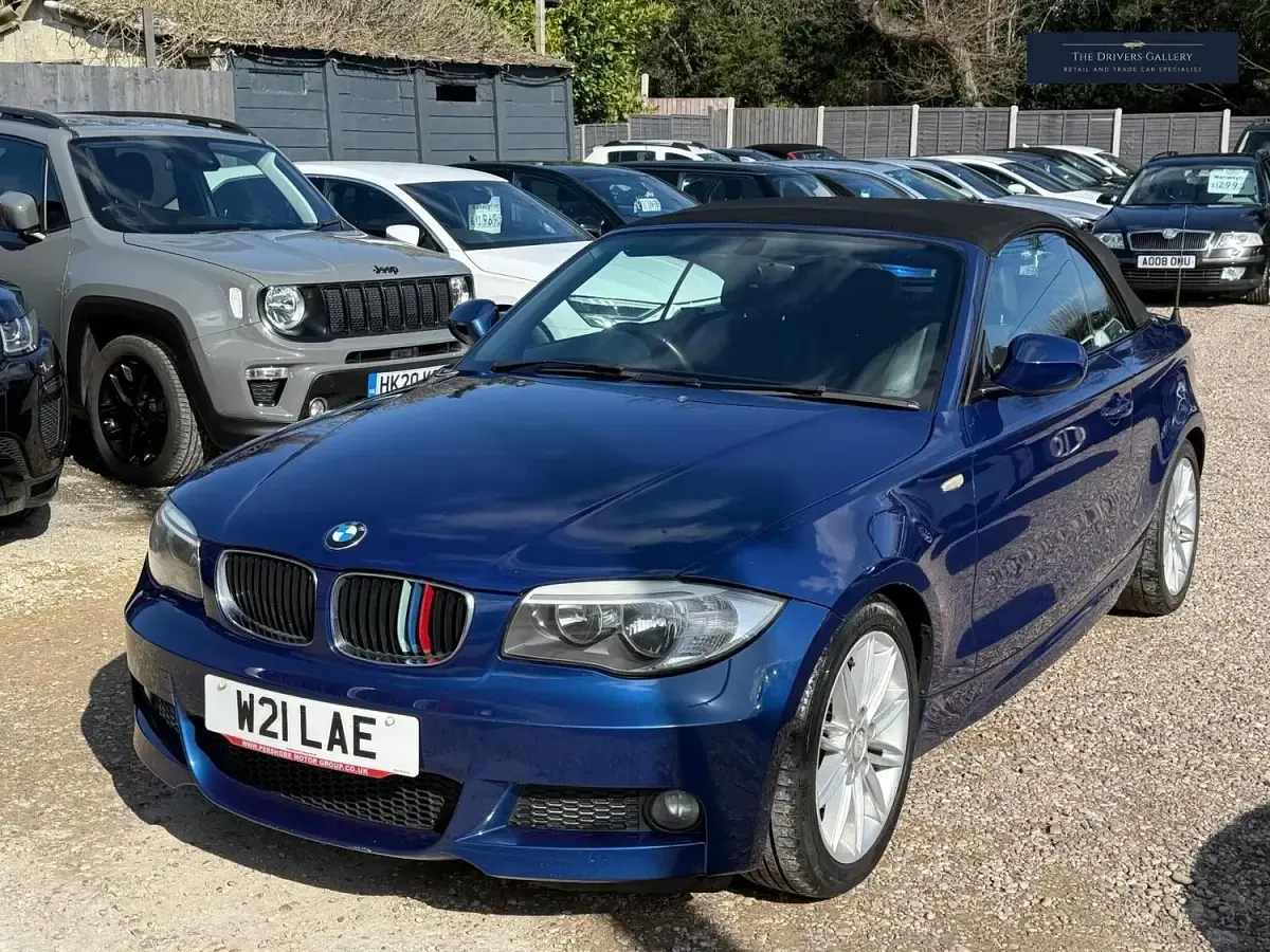 Used BMW 118 Cabriolet M Sport 2011 Blue Cabriolet