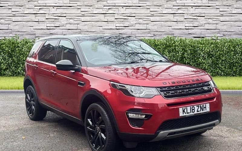 Used Land Rover Discovery Sport HSE 180 HP (132 kW) 2018 Red SUV