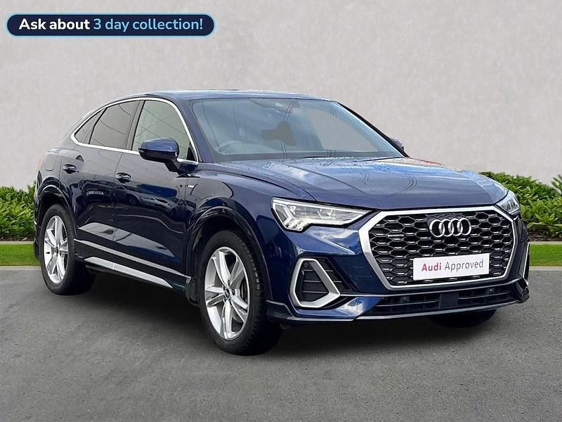 Blue Used 2021 Audi 200 S-Line Estate | £29,065 - Image 1/4