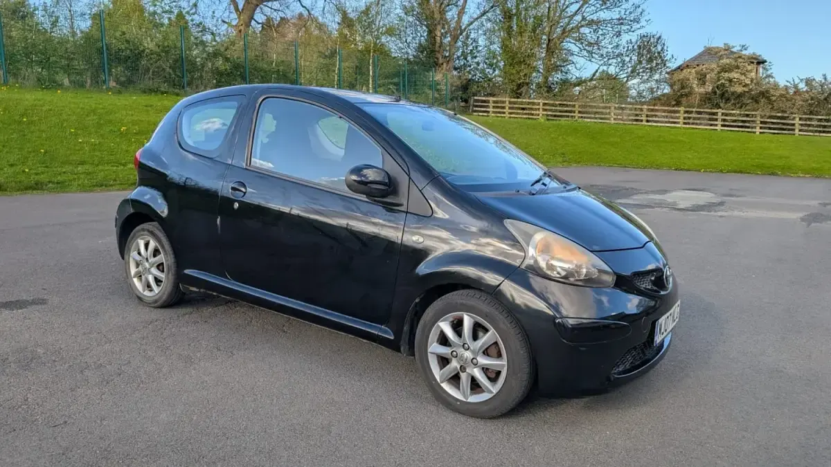 Usado Toyota Aygo 2007 Negro Utilitario